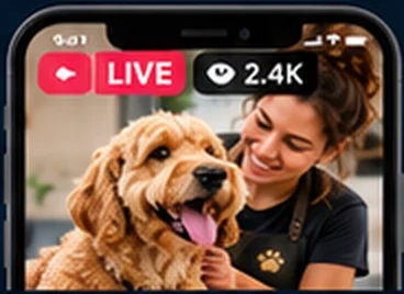 A HOWLS LIVE broadcast